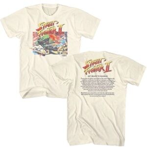 Street Fighter II 1991 Ready to Rumble Graphic Tee M